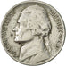 Monnaie, États-Unis, Jefferson Nickel, 5 Cents, 1940, U.S. Mint, Philadelphie