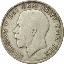 Moneta, Gran Bretagna, George V, 1/2 Crown, 1920, B+, Argento, KM:818.1a