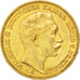 GERMAN STATES, 20 Mark, 1906, Berlin, KM #521, AU(50-53), Gold, 7.95