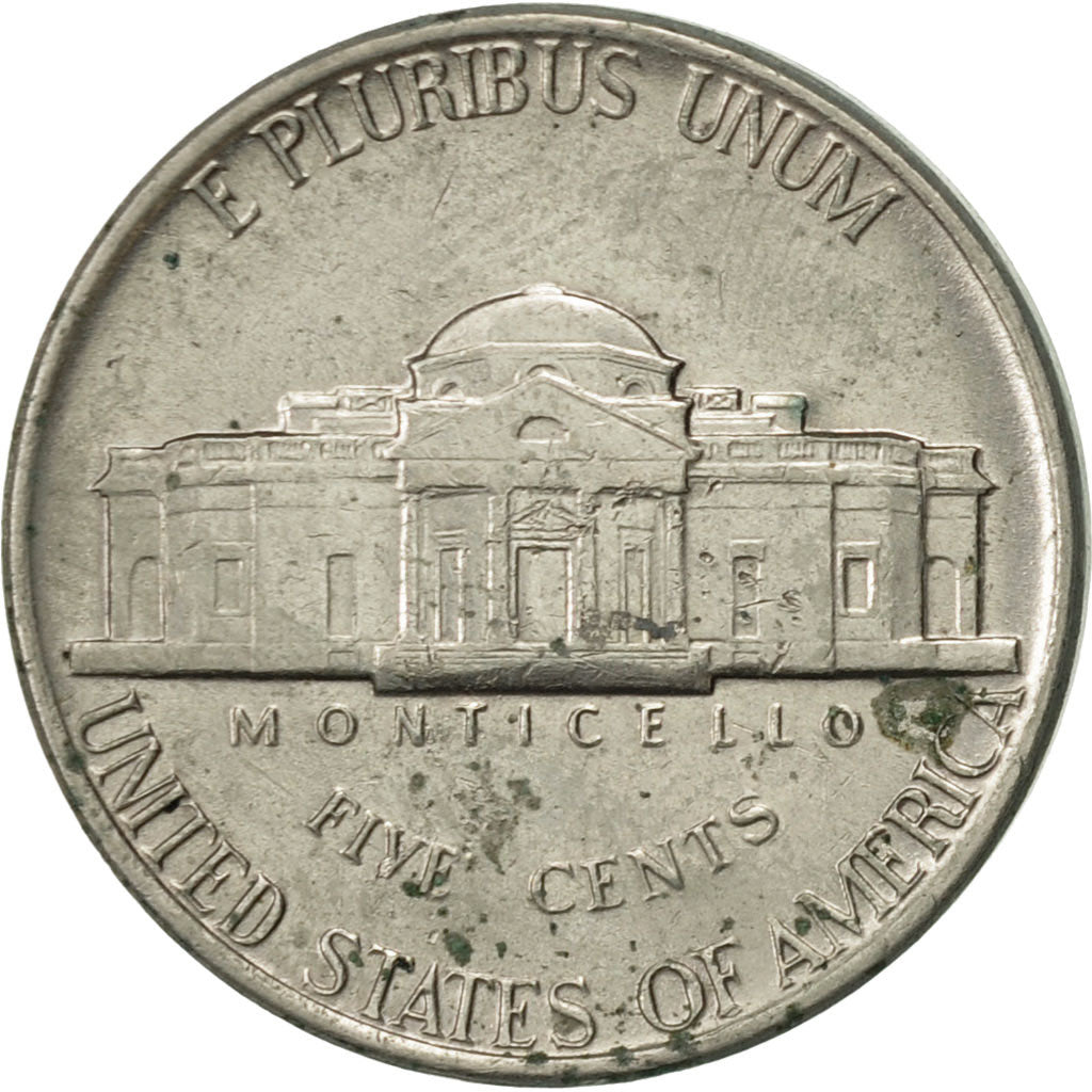 Coin, United States, Jefferson Nickel, 5 Cents, 1978, U.S. Mint, Philadelphia