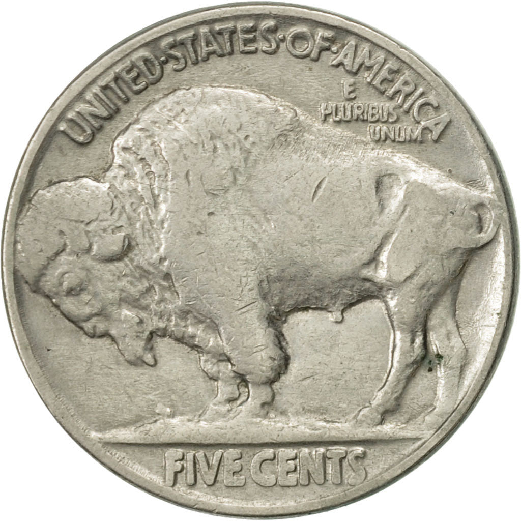United States, Buffalo Nickel, 5 Cents, 1936, U.S. Mint, Philadelphia