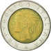 Coin, Italy, 500 Lire, 1984, Rome, EF(40-45), Bi-Metallic, KM:111