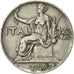 Moneda, Italia, Vittorio Emanuele III, Lira, 1922, Rome, MBC, Níquel, KM:62