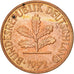 Coin, GERMANY - FEDERAL REPUBLIC, 2 Pfennig, 1992, Munich, AU(50-53), Copper