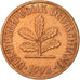 Coin, GERMANY - FEDERAL REPUBLIC, 2 Pfennig, 1992, Karlsruhe, AU(50-53), Copper