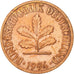 Munten, Federale Duitse Republiek, 2 Pfennig, 1994, Berlin, ZF+, Copper Plated