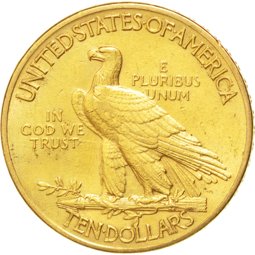 UNITED STATES, Indian Head, $10, Eagle, 1913, U.S. Mint, KM #130, AU(50-53),...