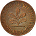 Coin, GERMANY - FEDERAL REPUBLIC, 2 Pfennig, 1959, Munich, EF(40-45), Bronze