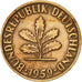 Munten, Federale Duitse Republiek, 2 Pfennig, 1959, Stuttgart, ZF, Bronze