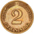 Monnaie, République fédérale allemande, 2 Pfennig, 1961, Hambourg, TTB+