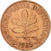 Coin, GERMANY - FEDERAL REPUBLIC, 2 Pfennig, 1985, Munich, AU(50-53), Copper
