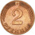 Moneta, GERMANIA - REPUBBLICA FEDERALE, 2 Pfennig, 1977, Munich, BB, Acciaio