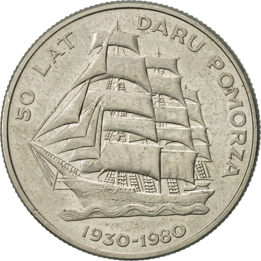 Munten, Polen, 20 Zlotych, 1980, Warsaw, PR, Copper-nickel, KM:112