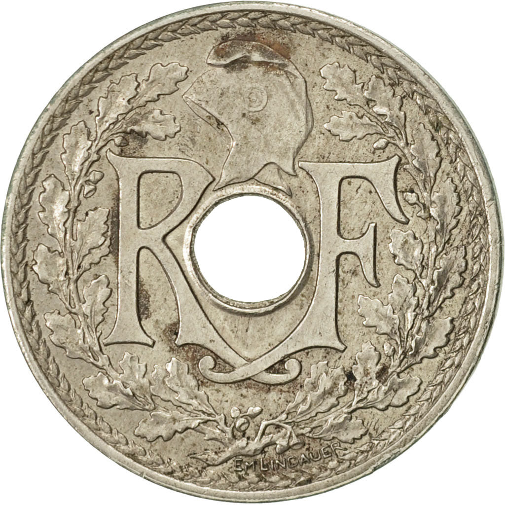 Moneta, Francia, Lindauer, 25 Centimes, 1939, BB, Nichel-bronzo, KM:867b