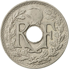 Frankreich, Lindauer, 25 Centimes, 1914, SS+, Nickel, KM:867, Gadoury:379