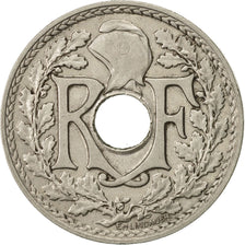 France, Lindauer, 25 Centimes, 1915, AU(50-53), Nickel, KM:867, Gadoury:379