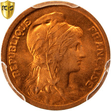 FRANCE, Dupuis, Centime, 1919, Paris, KM #840, graded, PCGS, MS(65-70), Bronze,.