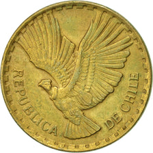 Moneda, Chile, 2 Centesimos, 1970, MBC+, Aluminio - bronce, KM:193