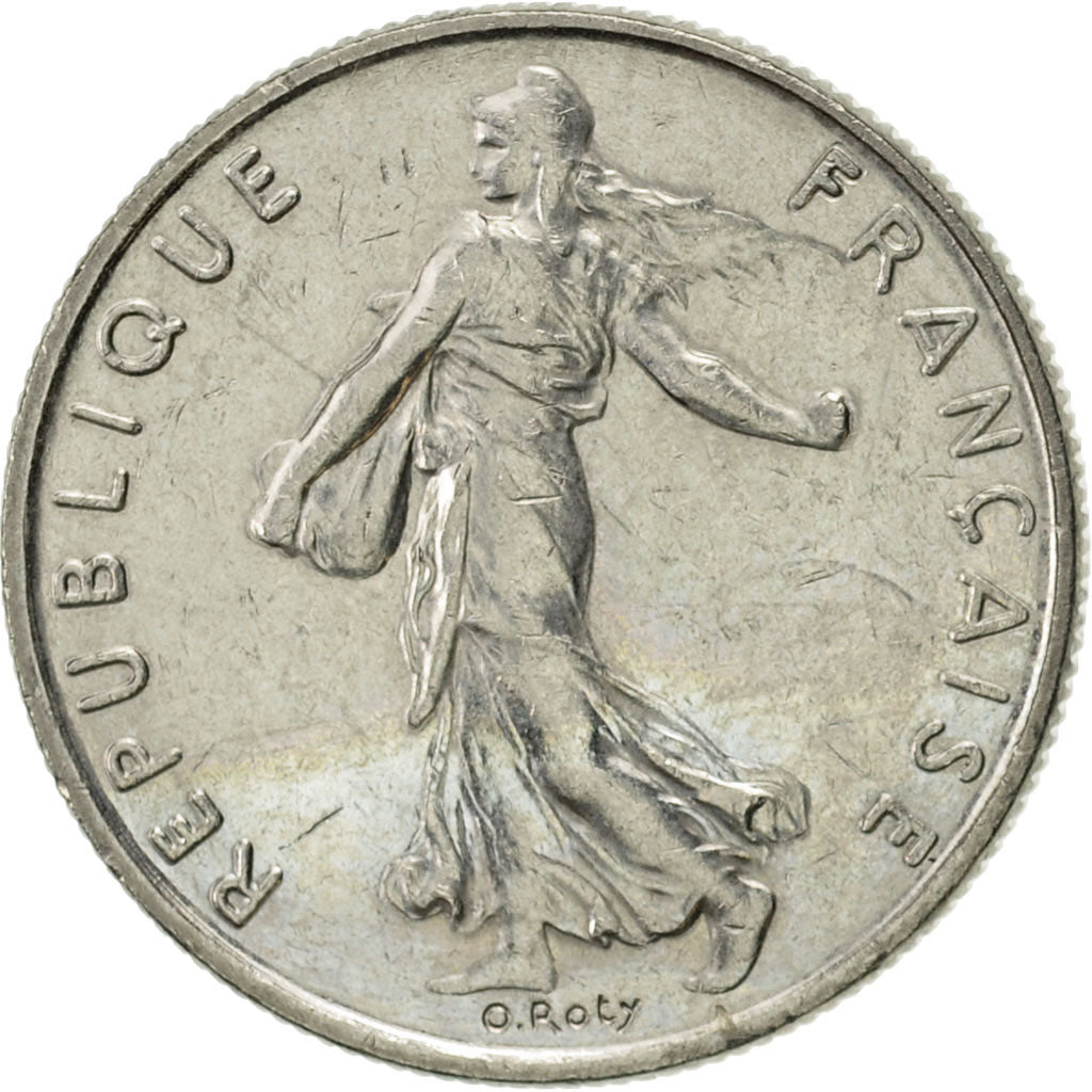 Moneda, Francia, Semeuse, 1/2 Franc, 1991, Paris, EBC, Níquel, KM:931.1