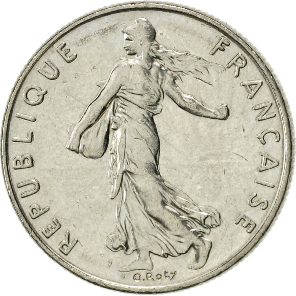 Moneta, Francia, Semeuse, 1/2 Franc, 1996, Paris, SPL-, Nichel, KM:931.1