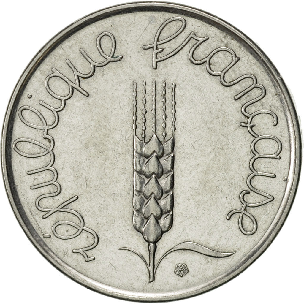 Munten, Frankrijk, Épi, 5 Centimes, 1961, Paris, PR, Stainless Steel, KM:927