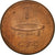 Monnaie, Fiji, Elizabeth II, Cent, 1992, TTB, Copper Plated Zinc, KM:49a
