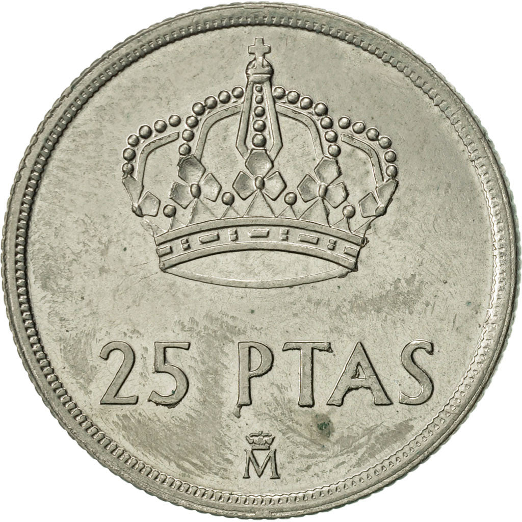 Monnaie, Espagne, Juan Carlos I, 25 Pesetas, 1983, SUP, Copper-nickel, KM:824