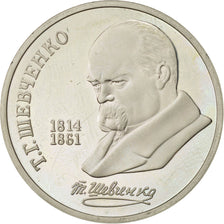 Russia, Rouble, 1989, Saint-Petersburg, PROOF, AU(50-53), Copper-nickel, KM:235