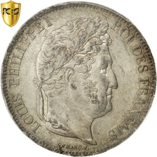 Louis Philippe I, 5 Francs tête laurée 1832 BB, PCGS MS62, KM 749.3