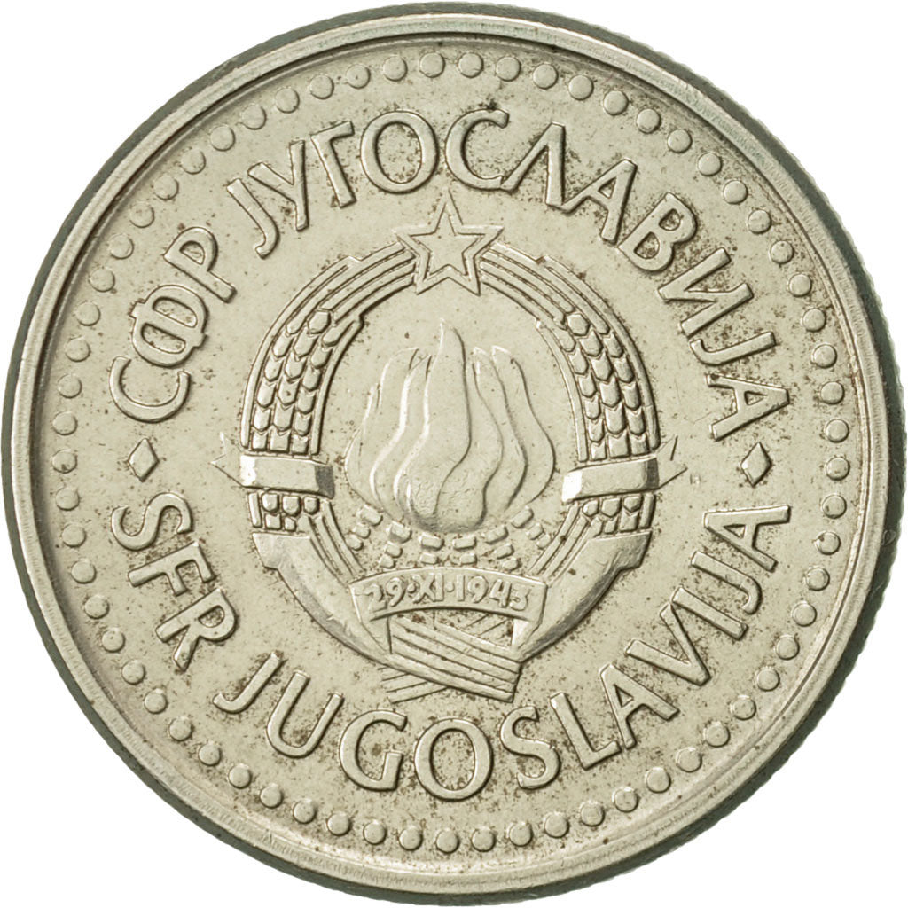 Monnaie, Yougoslavie, Dinar, 1990, SUP, Copper-Nickel-Zinc, KM:142