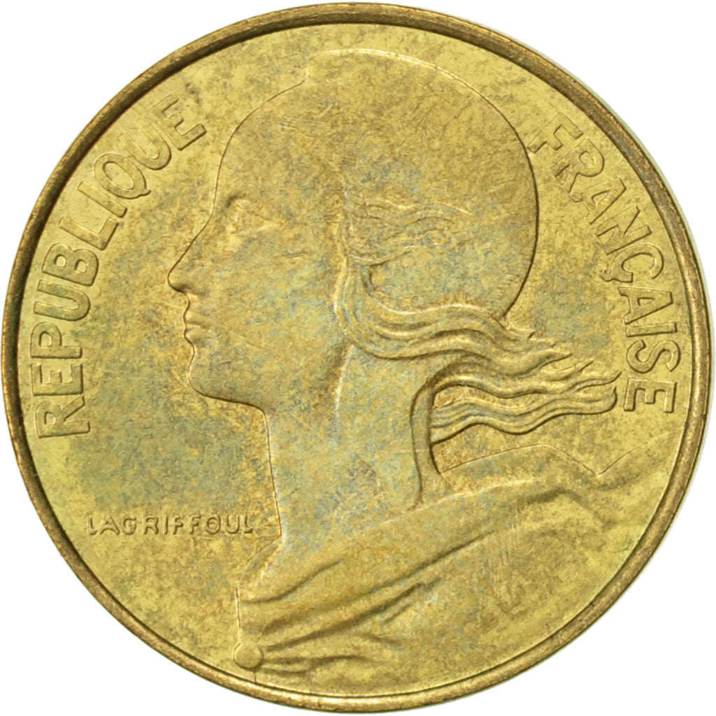 Moneta, Francia, Marianne, 10 Centimes, 1996, Paris, BB, Alluminio-bronzo