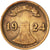 Coin, GERMANY, WEIMAR REPUBLIC, 2 Rentenpfennig, 1924, Stuttgart, EF(40-45)