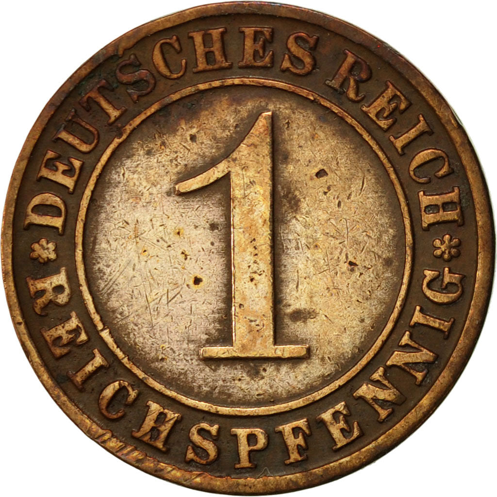 Moneta, GERMANIA, REPUBBLICA DI WEIMAR, Reichspfennig, 1929, Munich, BB, Bronzo