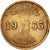 Coin, GERMANY, WEIMAR REPUBLIC, Reichspfennig, 1935, Stuttgart, EF(40-45)