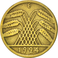Monnaie, Allemagne, République de Weimar, 10 Rentenpfennig, 1924