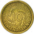 Coin, GERMANY, WEIMAR REPUBLIC, 10 Rentenpfennig, 1924, Berlin, VF(30-35)