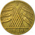 Moneta, NIEMCY, REP. WEIMARSKA, 10 Rentenpfennig, 1924, Hambourg, EF(40-45)