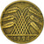 Coin, GERMANY, WEIMAR REPUBLIC, 10 Rentenpfennig, 1924, Karlsruhe, EF(40-45)