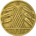 GERMANY, WEIMAR REPUBLIC, 10 Reichspfennig, 1928, Berlin, EF(40-45)