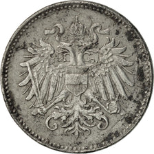 Coin, Austria, Karl I, 20 Heller, 1918, EF(40-45), Iron, KM:2826