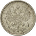 Russia, Nicholas II, 10 Kopeks, 1916, Saint-Petersburg, EF(40-45), Silver