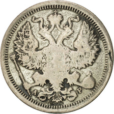 Russia, Nicholas II, 20 Kopeks, 1904, Saint-Petersburg, F(12-15), Silver