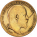 Coin, Great Britain, Edward VII, Penny, 1908, VF(20-25), Bronze, KM:794.2