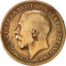 Coin, Great Britain, George V, Penny, 1919, VF(20-25), Bronze, KM:810