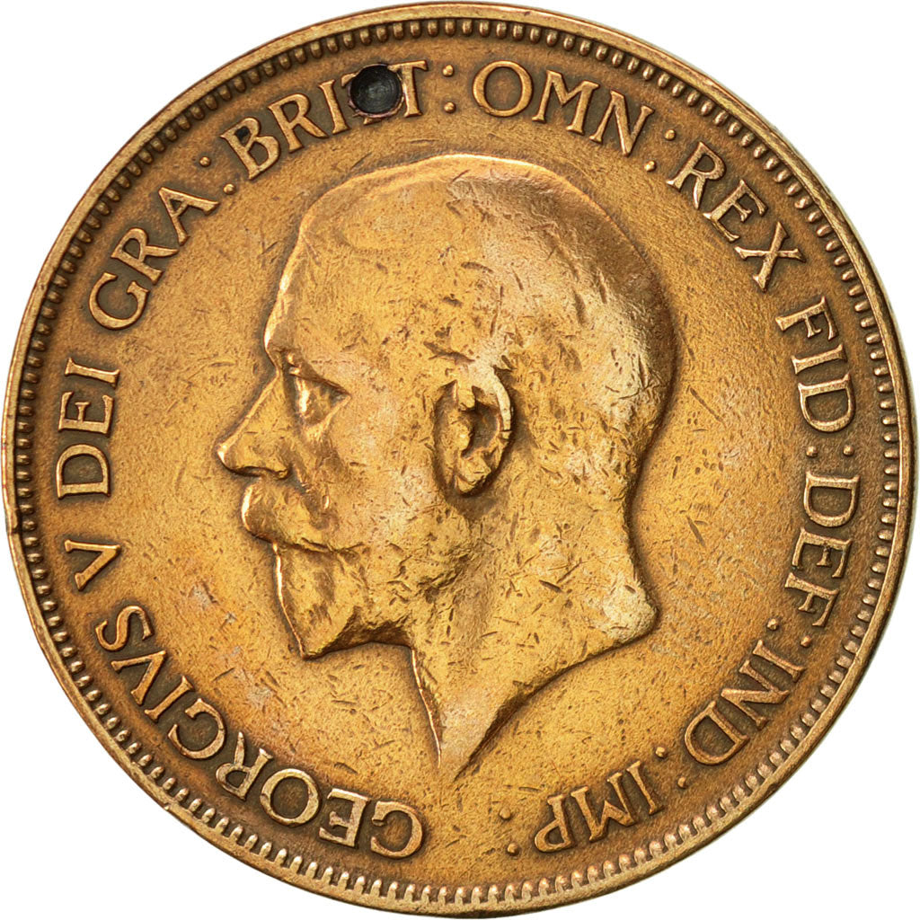 Coin, Great Britain, George V, Penny, 1930, VF(20-25), Bronze, KM:838