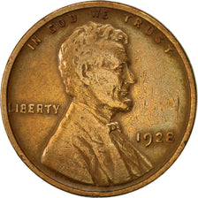 United States, Lincoln Cent, Cent, 1928, U.S. Mint, Philadelphia, EF(40-45)