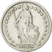 Switzerland, Franc, 1916, Bern, VF(30-35), Silver, KM:24