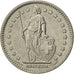 Coin, Switzerland, Franc, 1971, Bern, AU(50-53), Copper-nickel, KM:24a.1