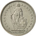 Coin, Switzerland, Franc, 1968, Bern, AU(50-53), Copper-nickel, KM:24a.1