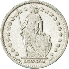 Coin, Switzerland, Franc, 1921, Bern, AU(50-53), Silver, KM:24